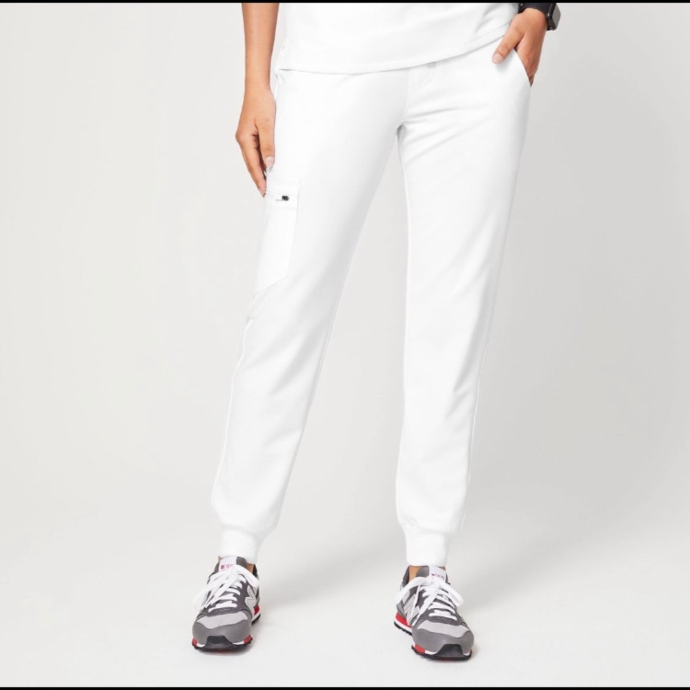 NWT Figs WHITE Joggers